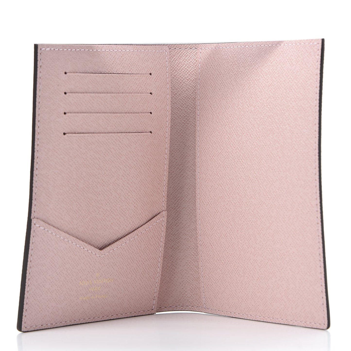 Monogram 2020 Christmas Animation Big Wheel Passport Cover Rose Ballerine