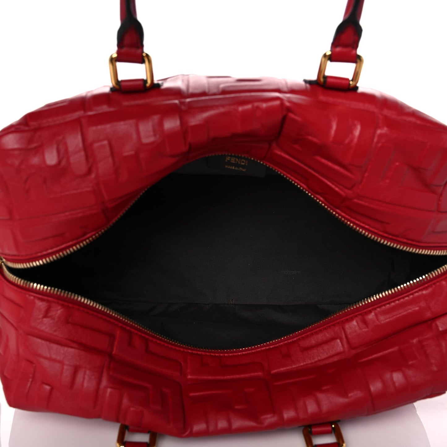 Nappa FF 1974 Embossed Small Boston Fragola