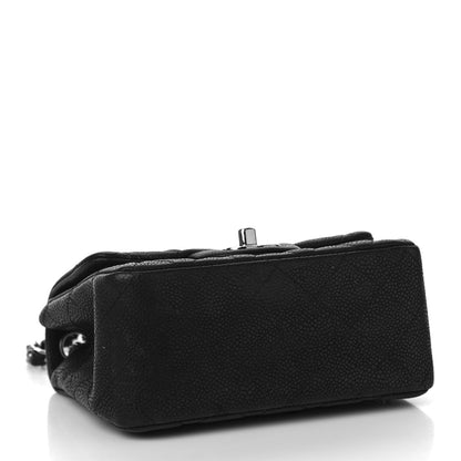 Chanel Iridescent Caviar Quilted Mini Square Flap Black 3 of 11