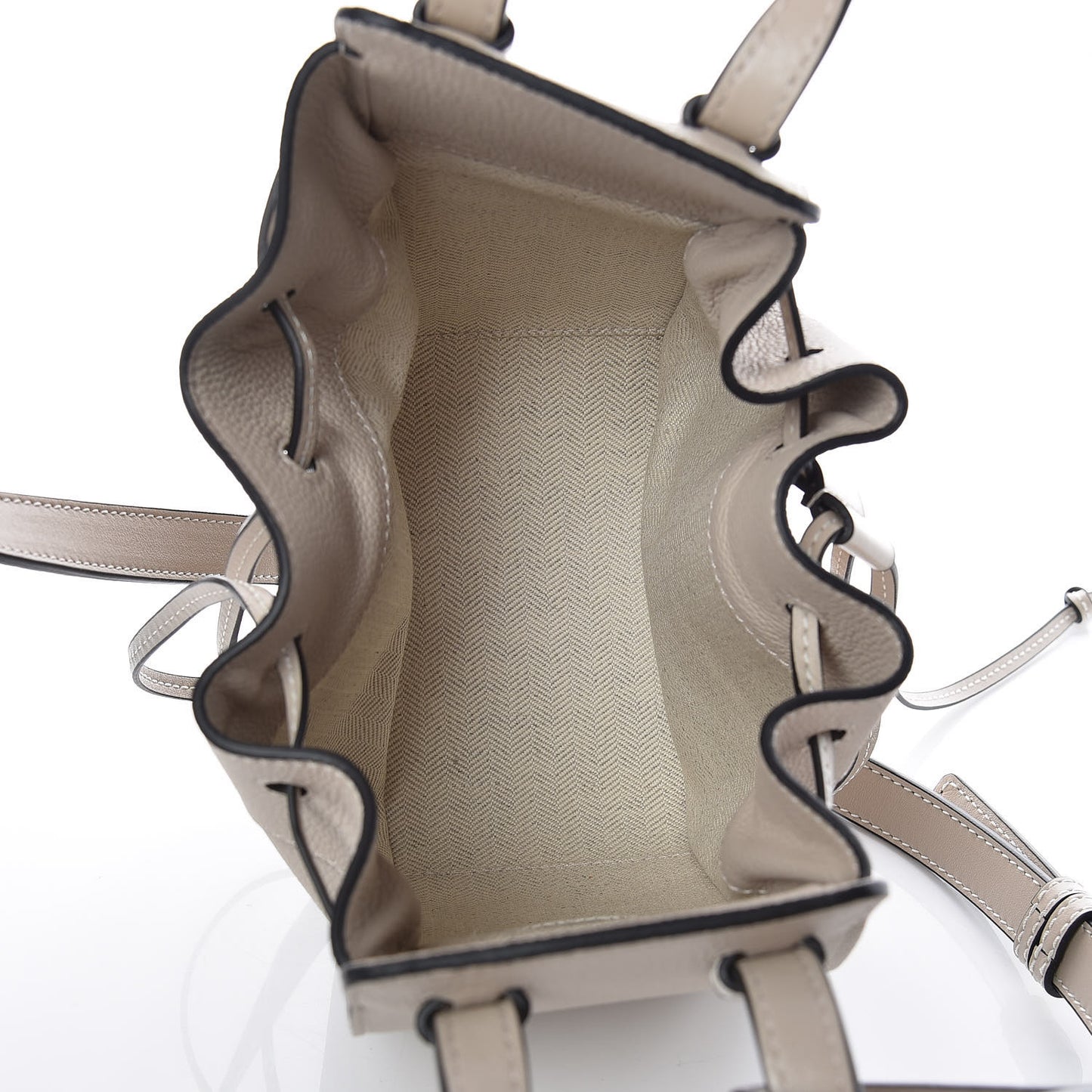 Calfskin Mini Hammock Shoulder Bag Neutral