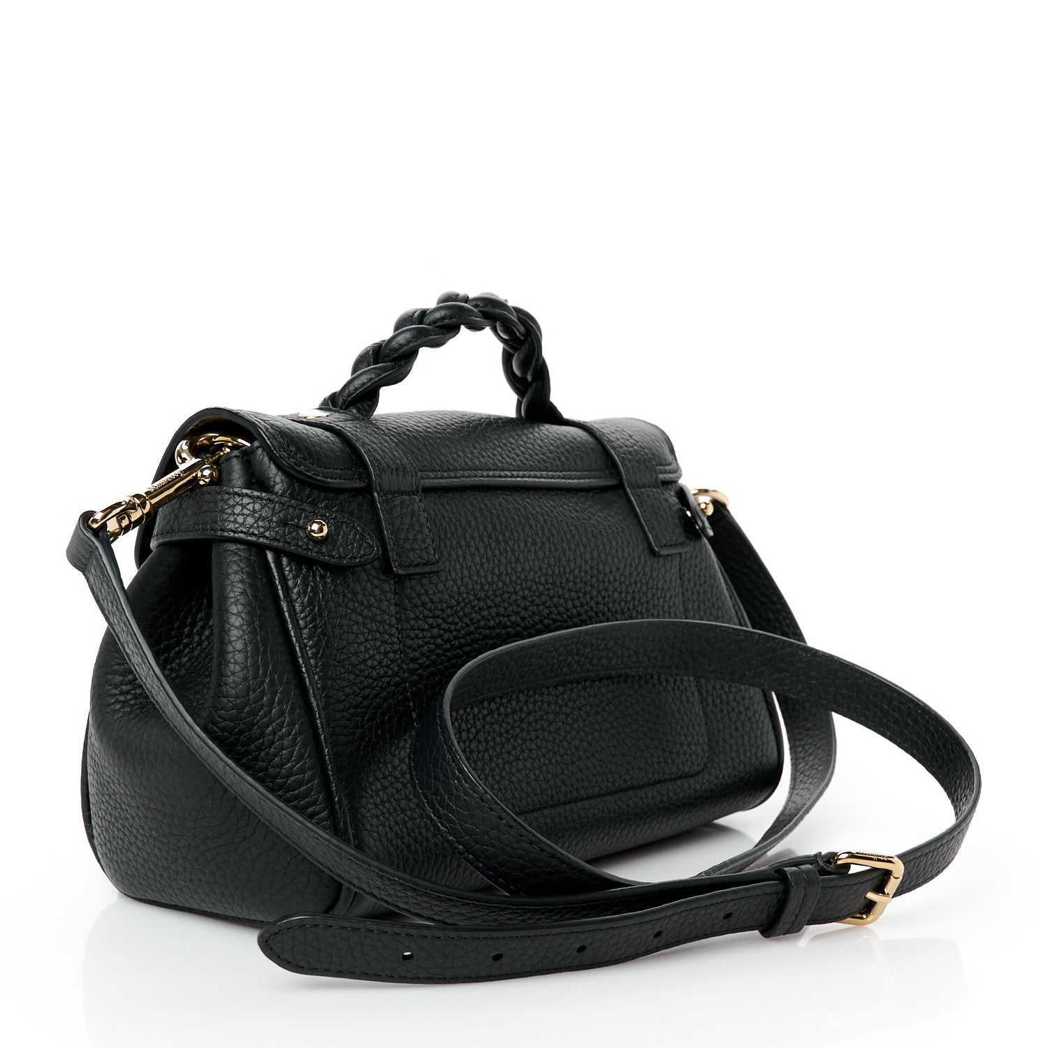 Mulberry Heavy Grain Mini Alexa Black 3 of 9