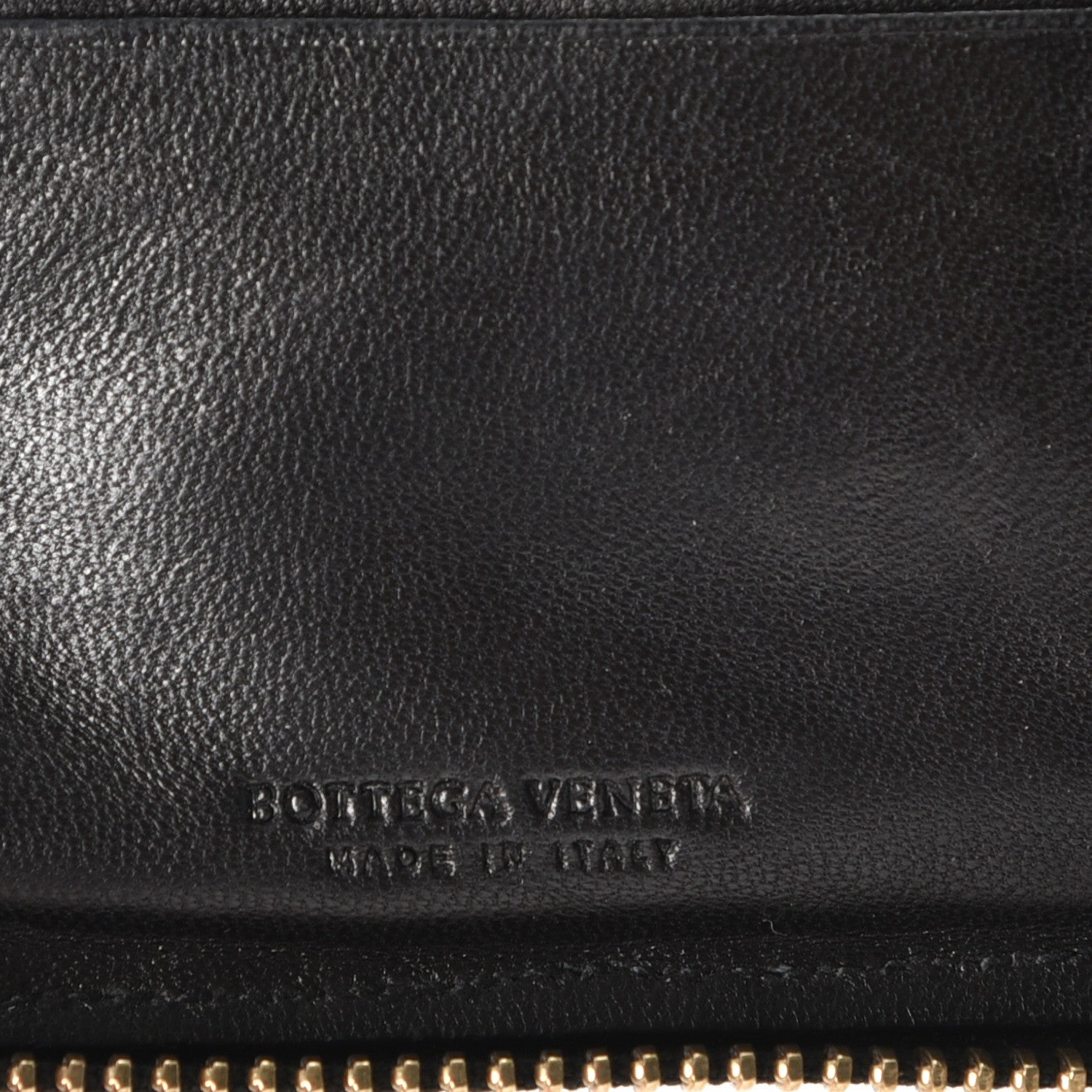 Bottega Veneta Nappa Intrecciato Zip Around Compact Wallet Nero Black 7 of 11