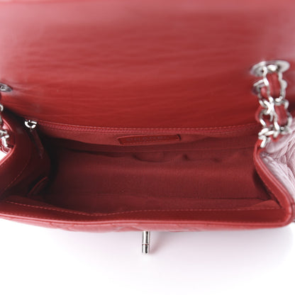 Chanel Crumpled Calfskin Medium Chain All Over Flap Red 4 of 10