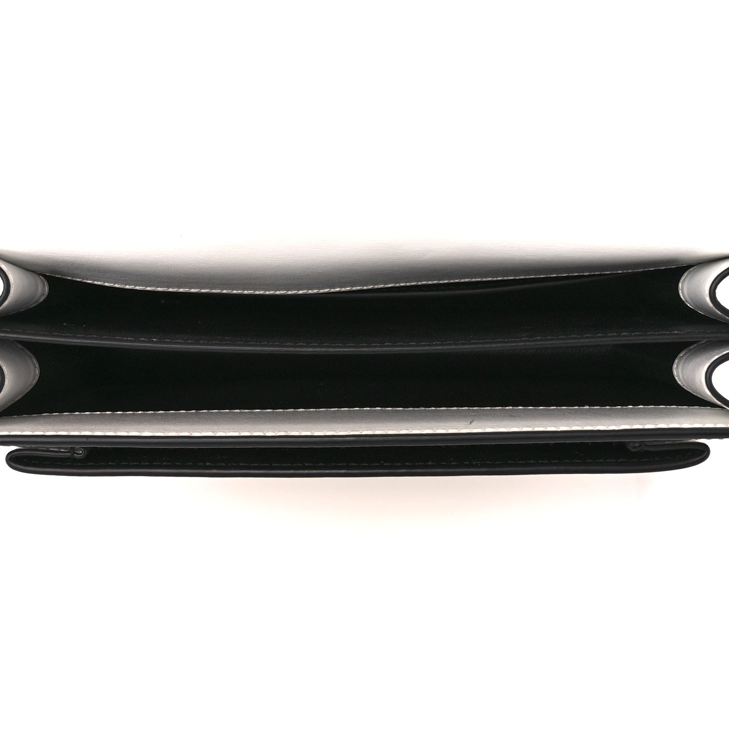 Calfskin Bi-Color Medium Monogram Sunset Black Pearl White