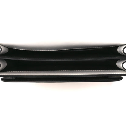 Saint Laurent Calfskin Bi-Color Medium Monogram Sunset Black Pearl White 4 of 11