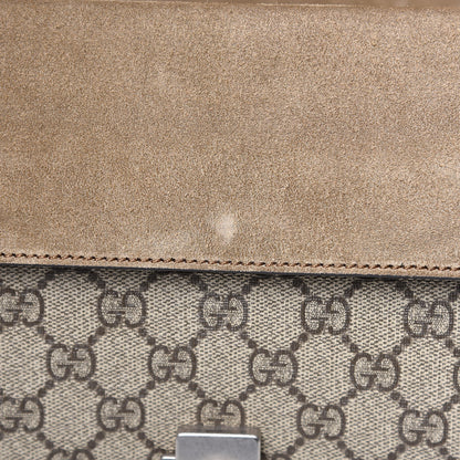 Gucci GG Supreme Monogram Small Dionysus Shoulder Bag Taupe 12 of 12