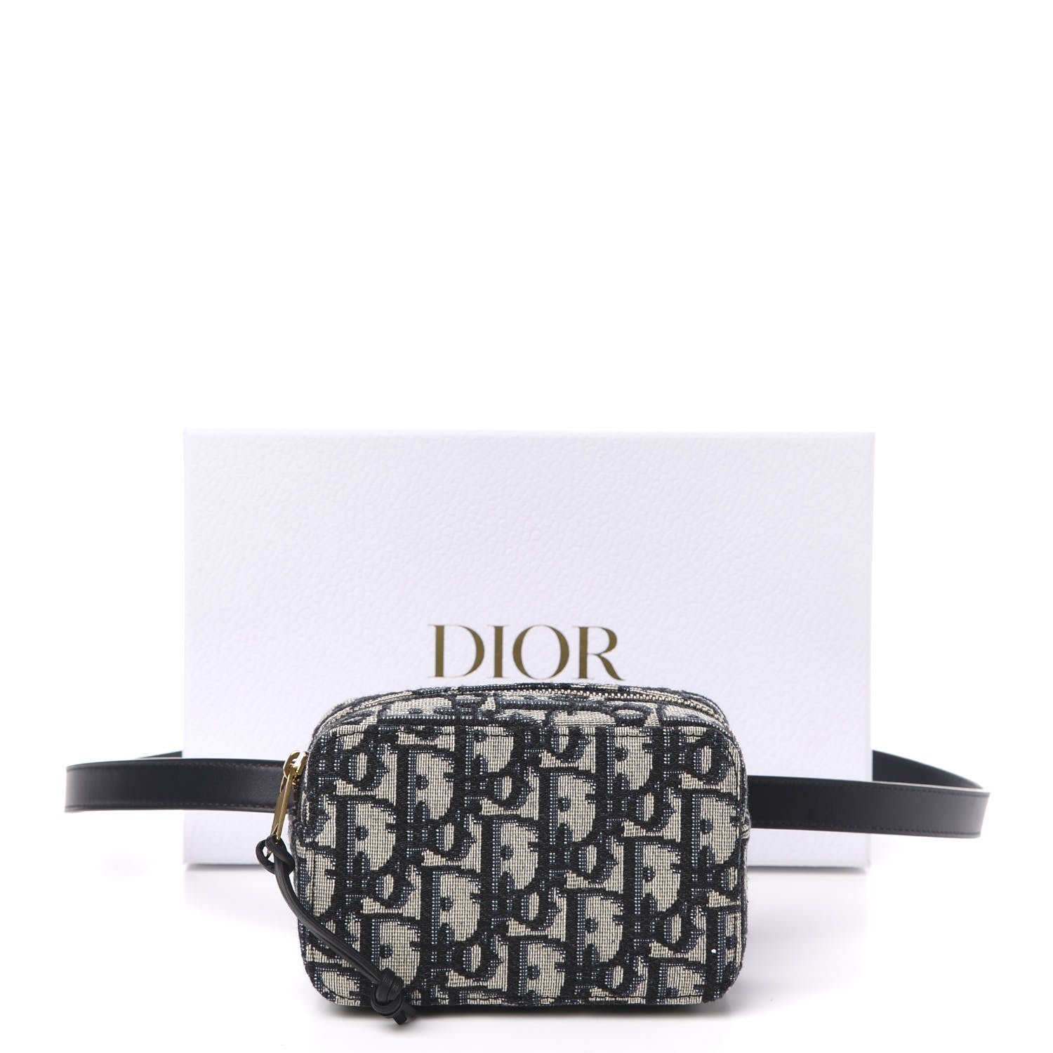 Christian Dior Oblique Belt Pouch Blue 10 of 10