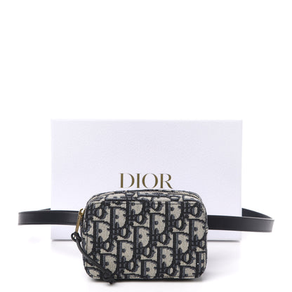 Christian Dior Oblique Belt Pouch Blue 10 of 10