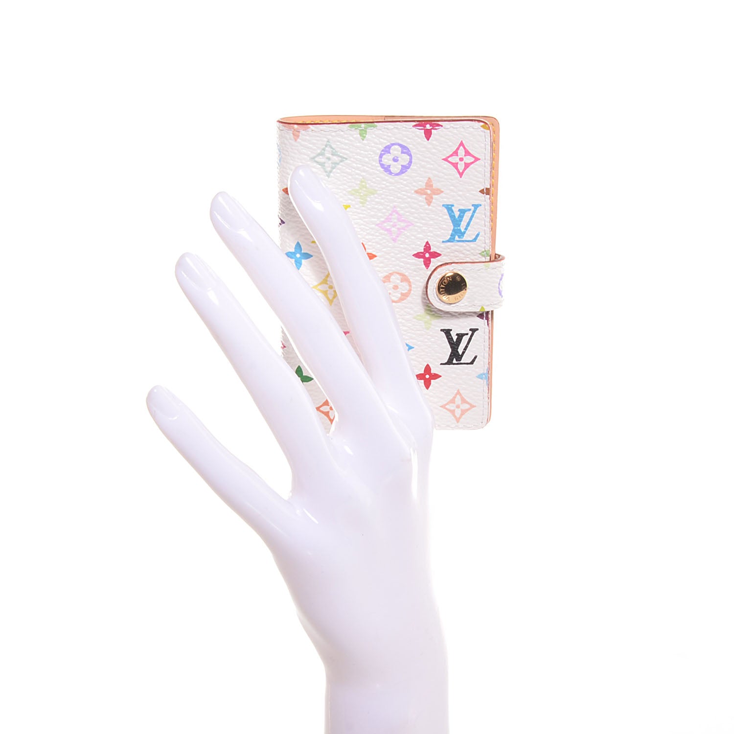 Louis Vuitton Monogram Multicolor Carnet de Bal Mini Agenda Cover White 2 of 7