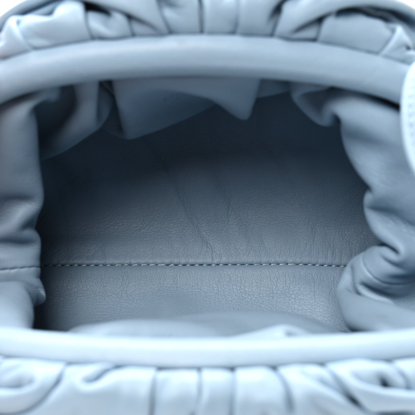 Butter Calfskin The Mini Pouch Ice