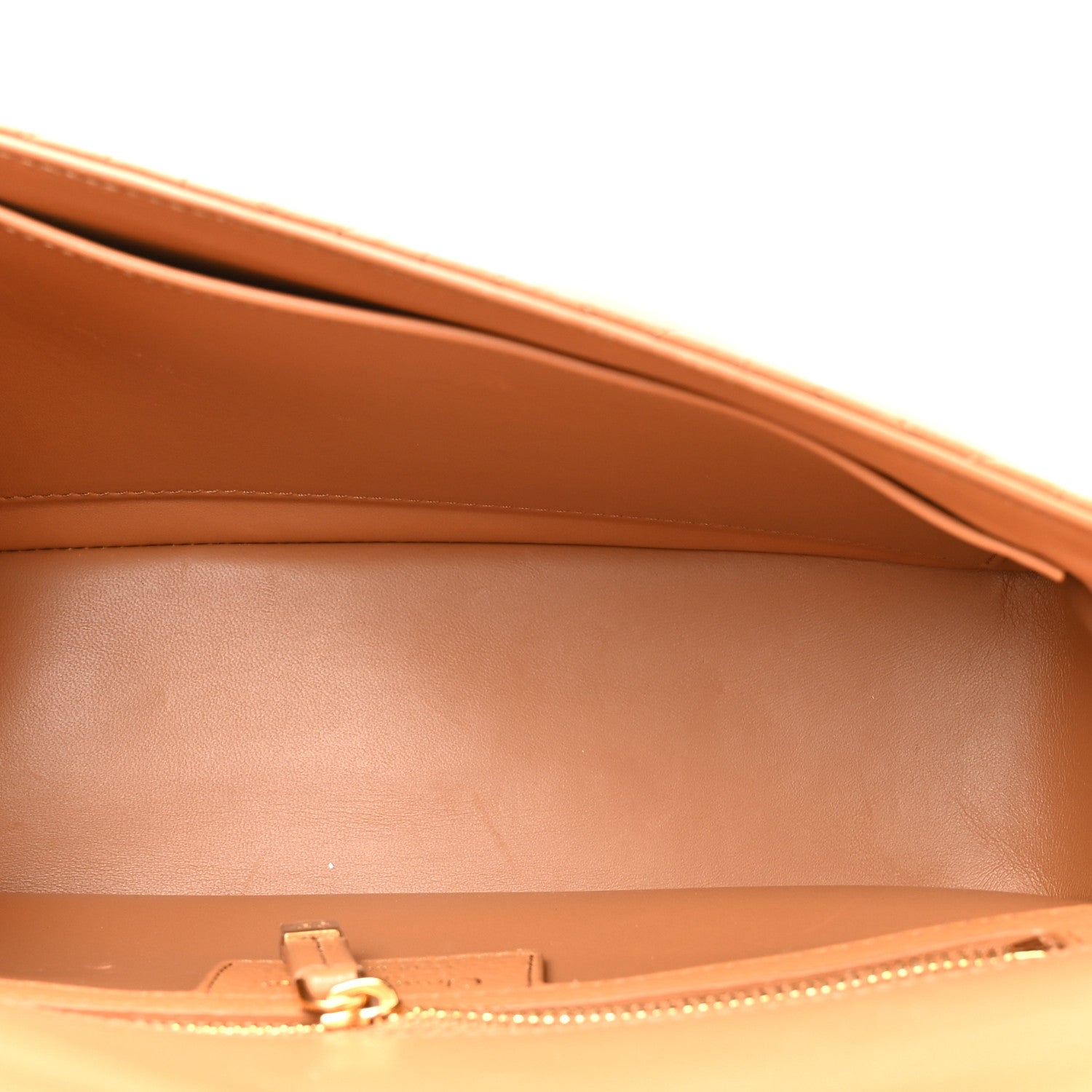 Christian Dior Calfskin Cannage Medium Caro Bag Tan 5 of 10