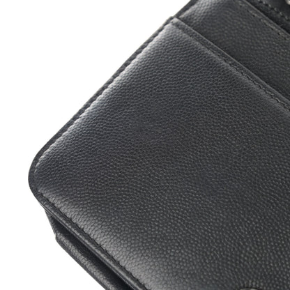 Chanel Caviar Quilted Boy Wallet On Chain WOC So Black 12 of 13