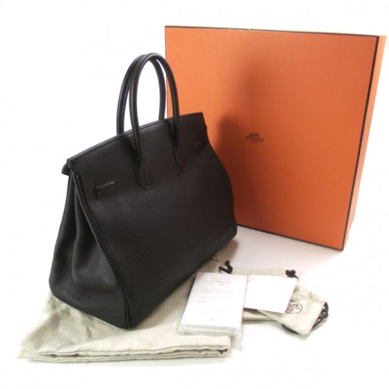 Togo Birkin 35 Black