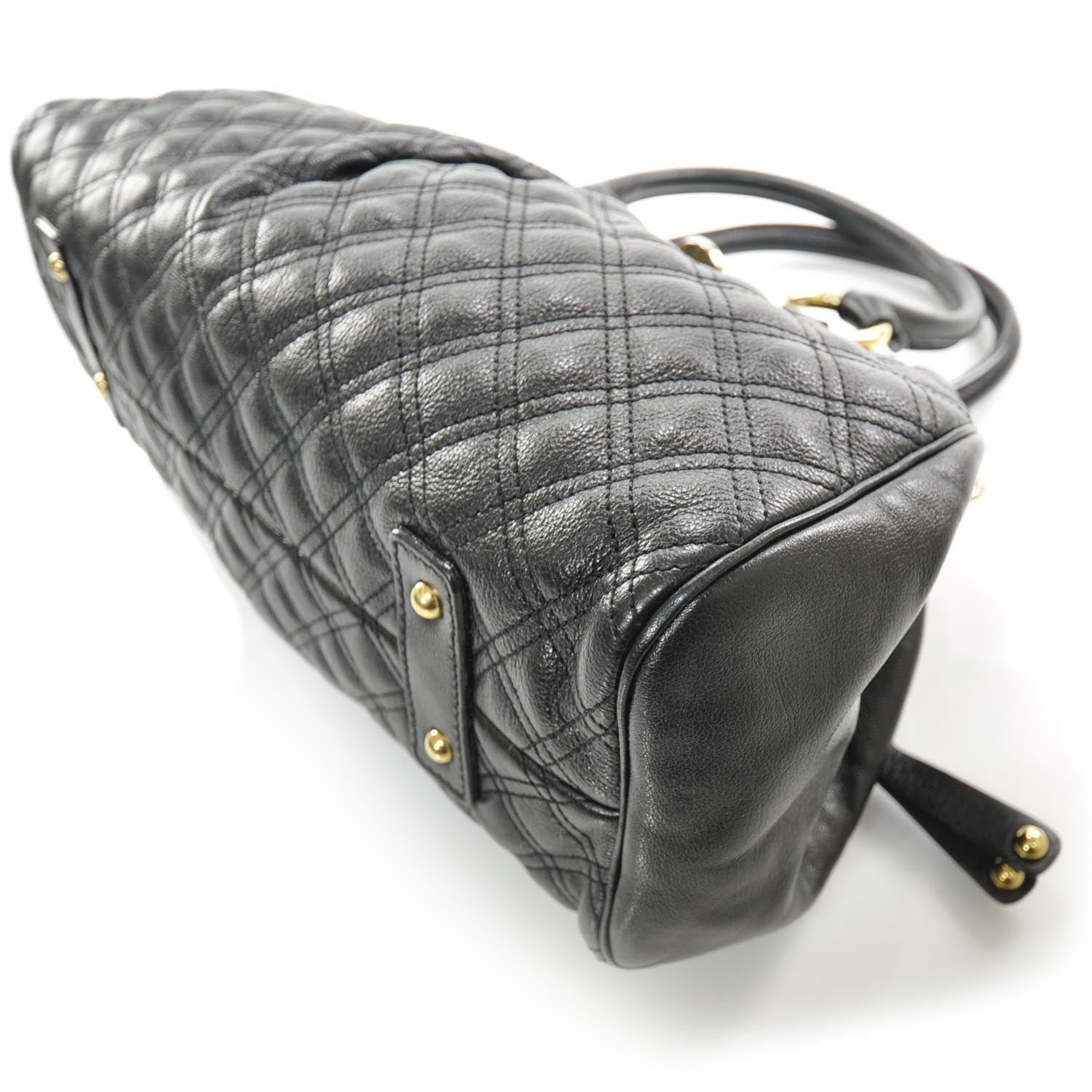 Marc Jacobs Quilted Leather East West Stam Bag Black 6 of 10