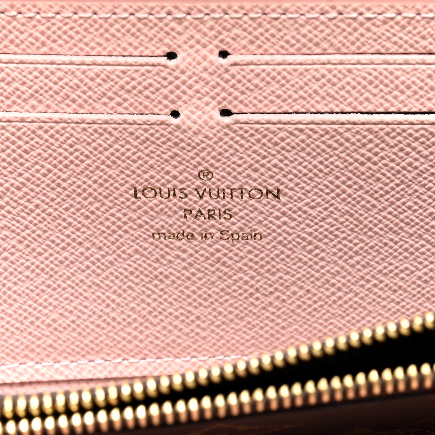 Louis Vuitton Monogram Clemence Wallet Rose Ballerine 6 of 6