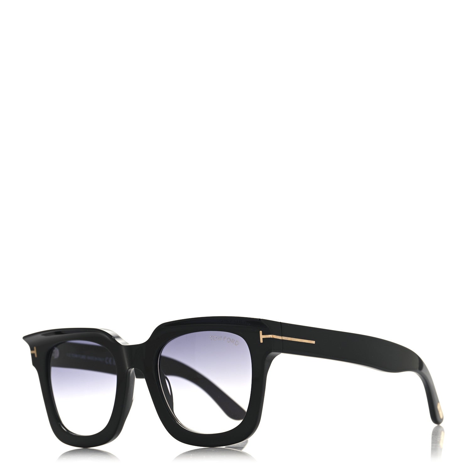 Tom Ford Acetate Leigh-02 Sunglasses TF1115 Black 1 of 7