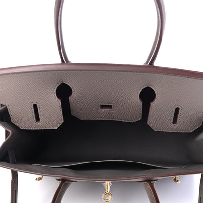 Hermes Epsom Birkin Sellier 30 Etain 5 of 11