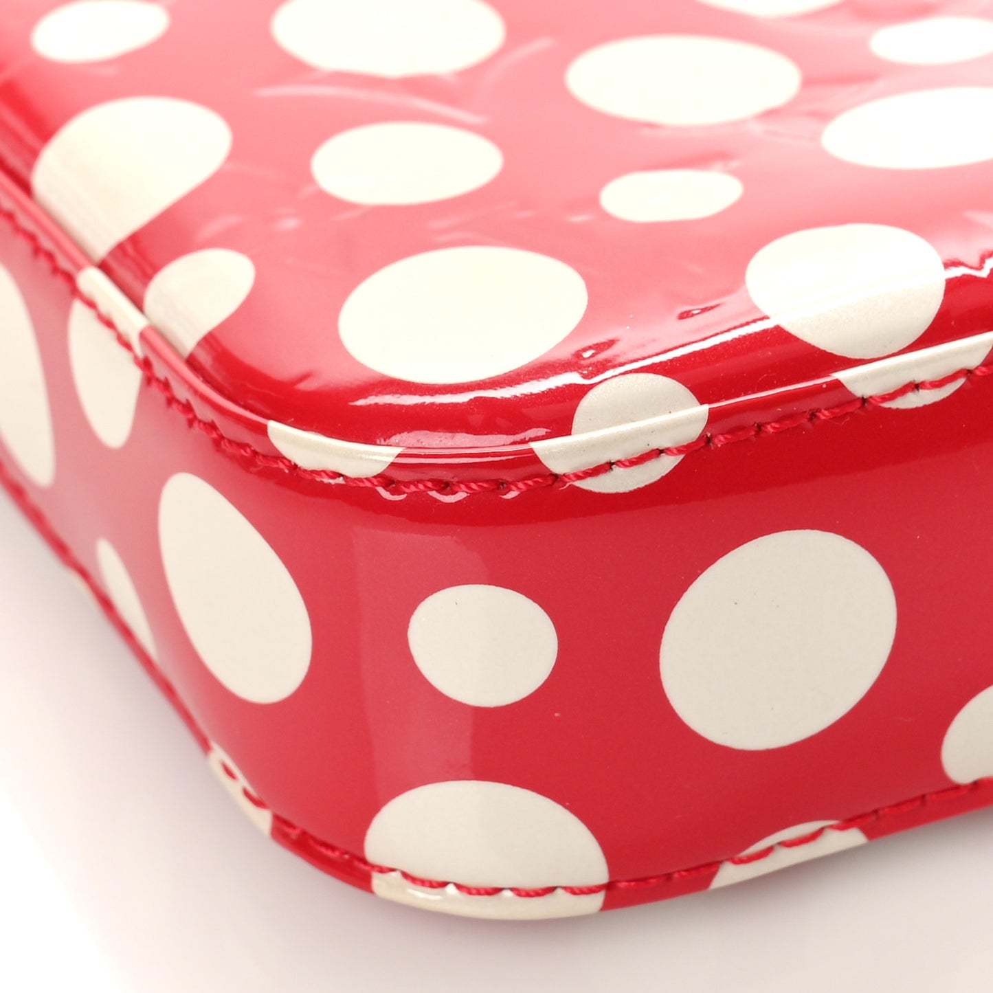 Vernis Kusama Infinity Dots Pochette Accessories Red