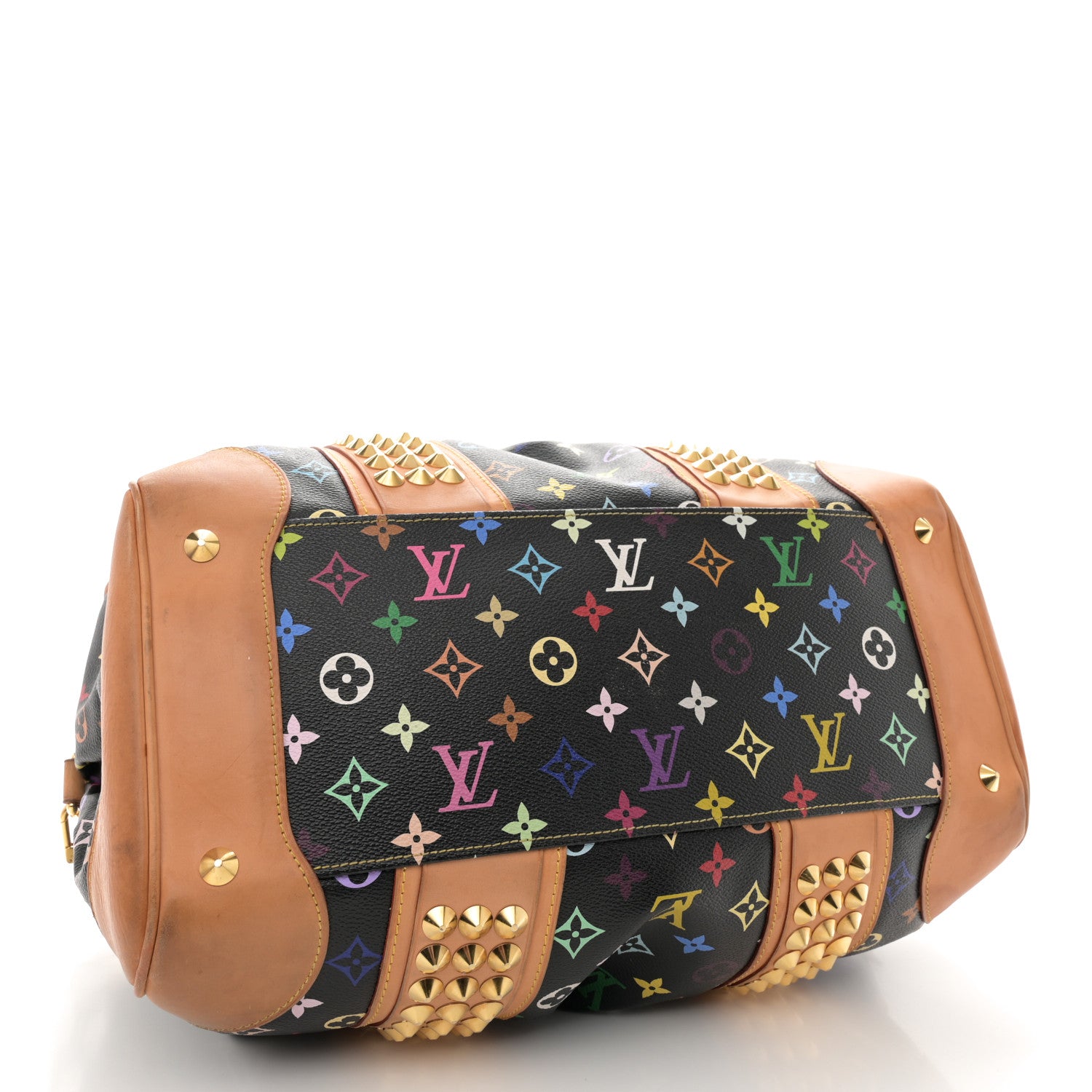 Louis Vuitton Monogram Multicolor Courtney GM Black 4 of 22