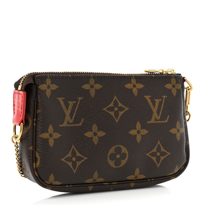 Louis Vuitton Monogram 2020 Christmas Animation Bumper Cars Mini Pochette Accessories Coquelicot 4 of 9