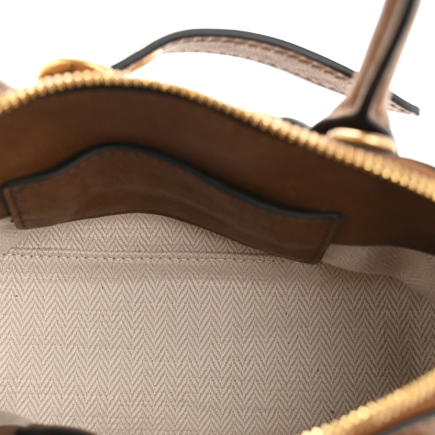 Miu Miu Nappa Mini Aventure Bag Oak 5 of 11
