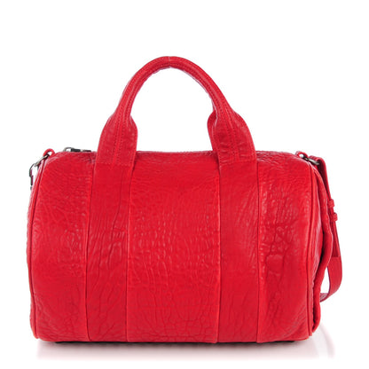 Alexander Wang Pebbled Lambskin Rocco Cayenne Black Nickel Hardware 1 of 7