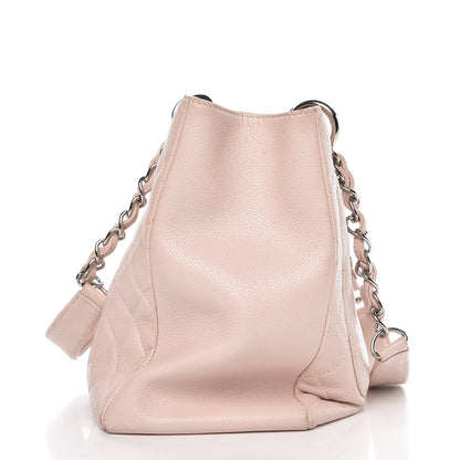 Chanel Caviar Quilted Grand Shopping Tote GST Light Pink 8 of 16