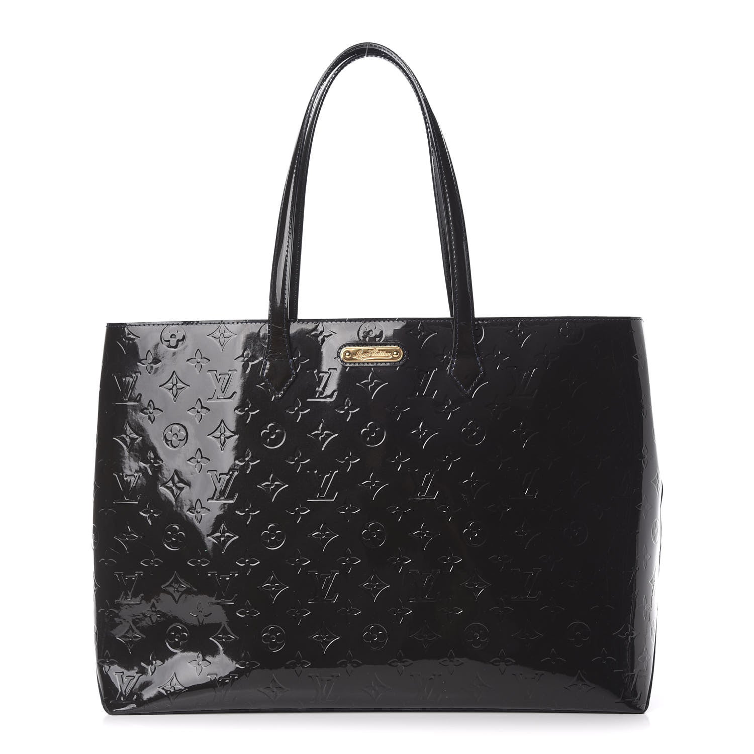 Louis Vuitton Vernis Wilshire GM Blue Infini 1 of 9