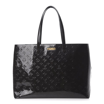 Louis Vuitton Vernis Wilshire GM Blue Infini 1 of 9