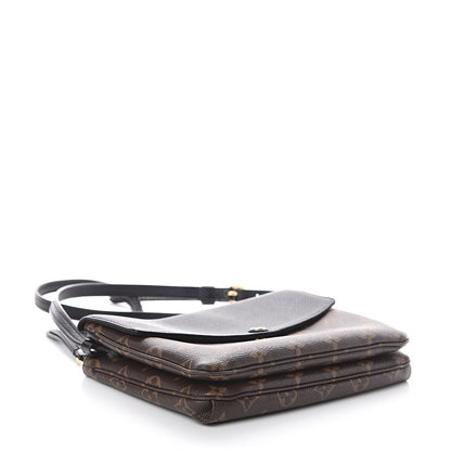Louis Vuitton Monogram Twice Pochette Black 3 of 8