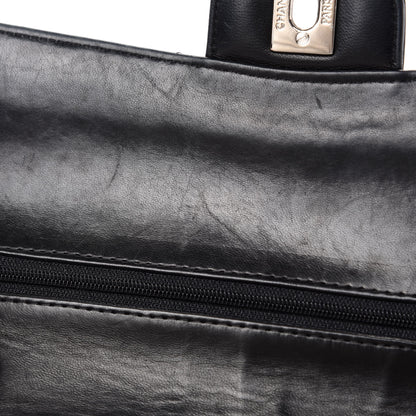 Chanel Patent Quilted Medium Double Flap Black 8 of 19