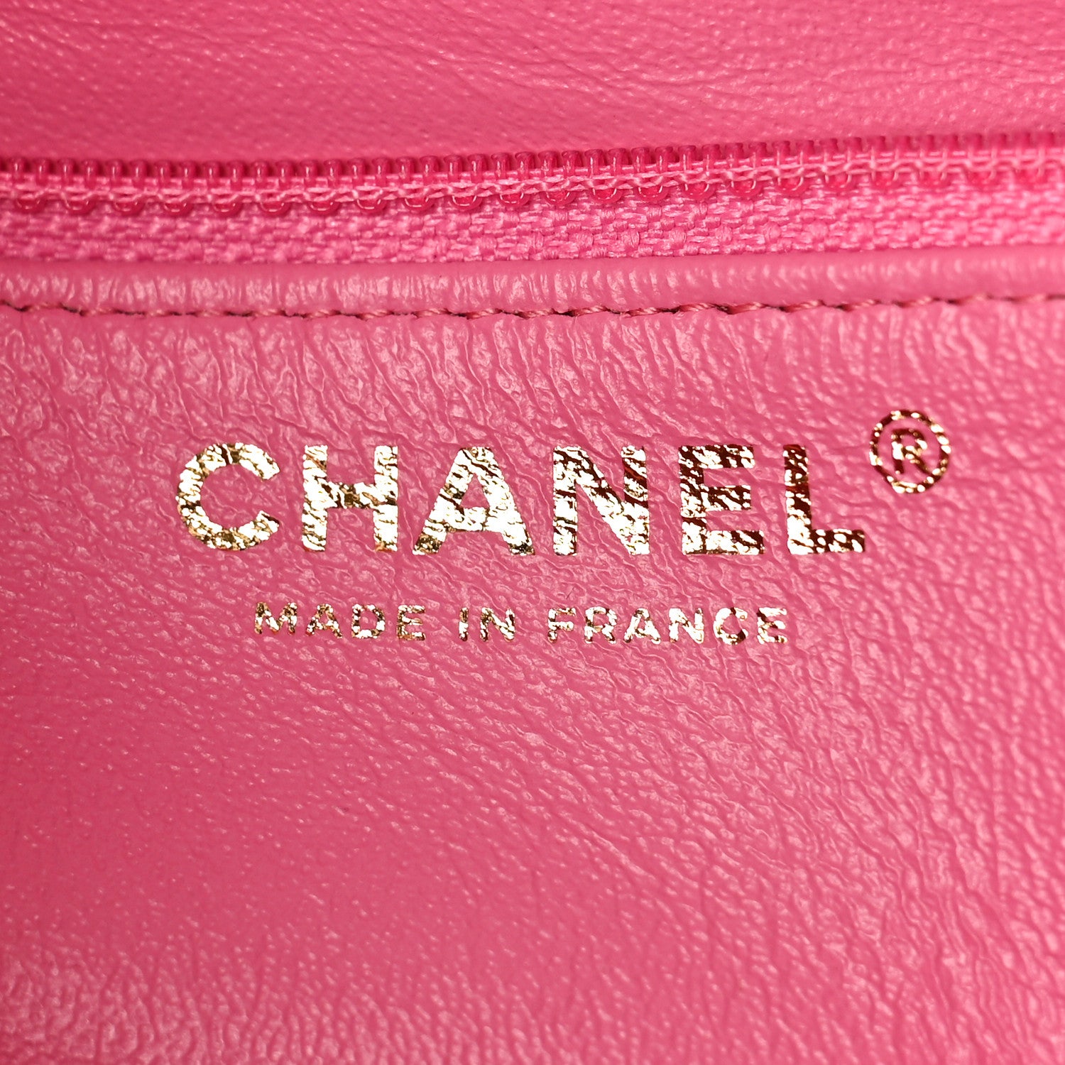 Chanel Caviar Quilted Flap Clutch Pink 6 of 10