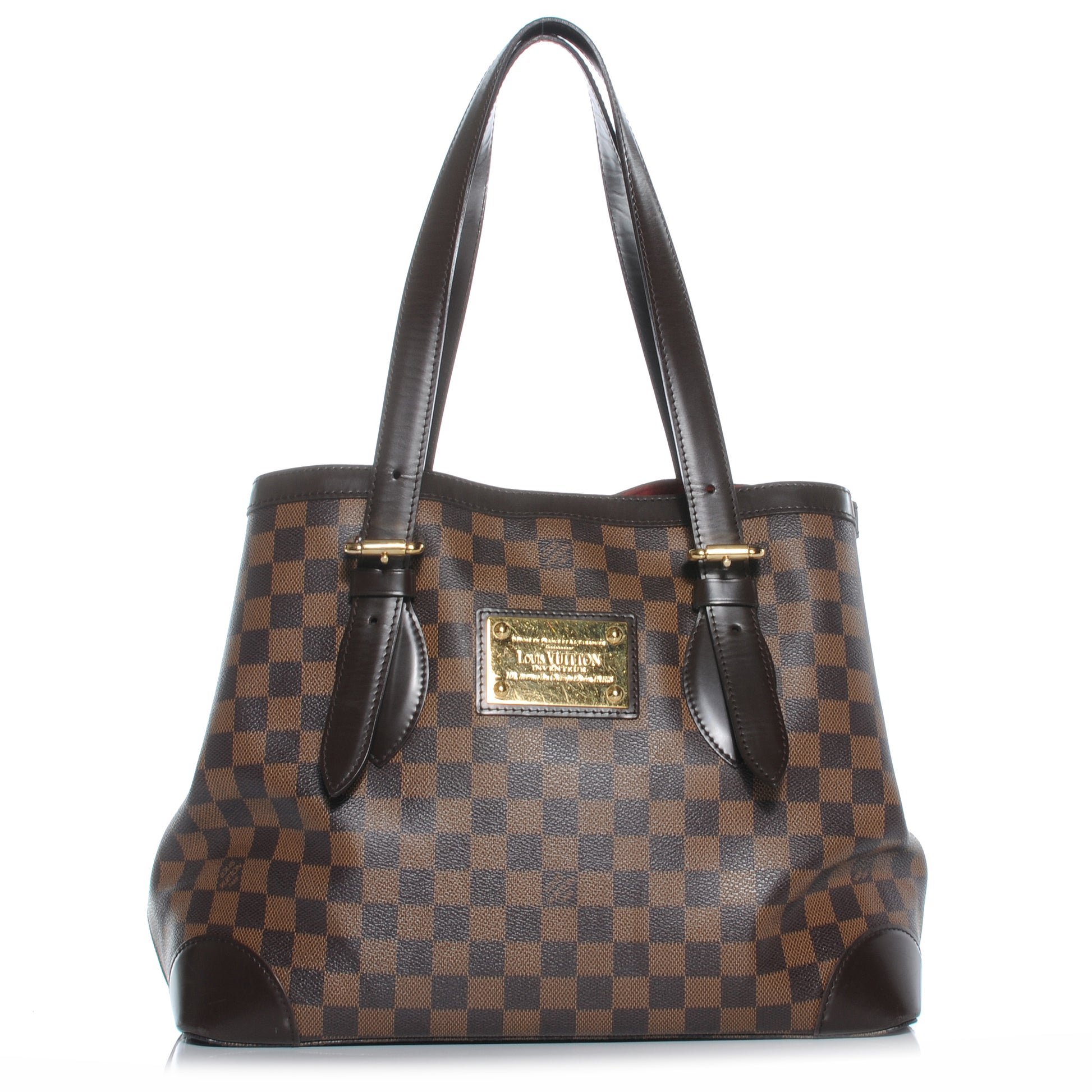 Louis Vuitton Damier Ebene Hampstead MM 1 of 7
