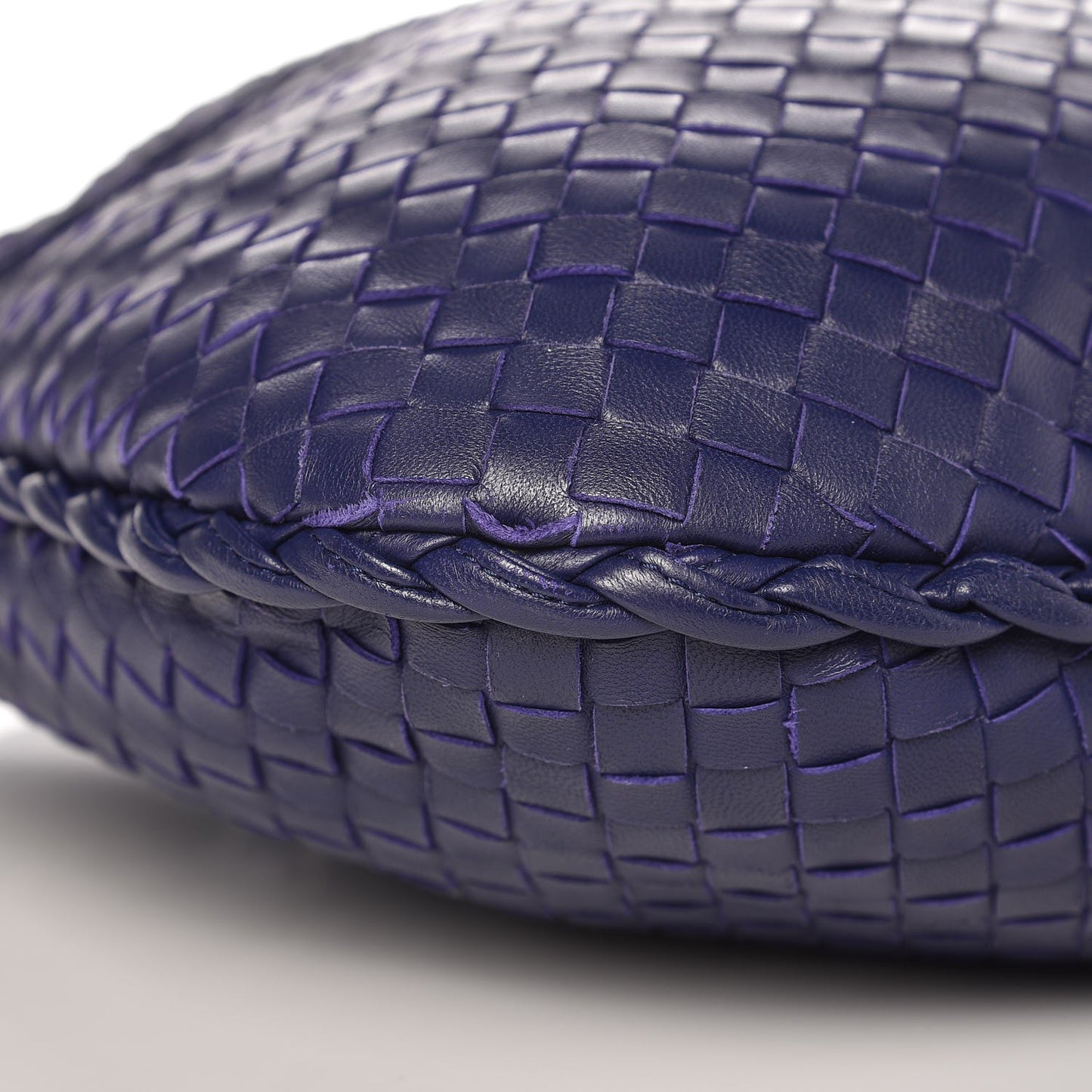 Nappa Intrecciato Large Veneta Hobo Atlantic