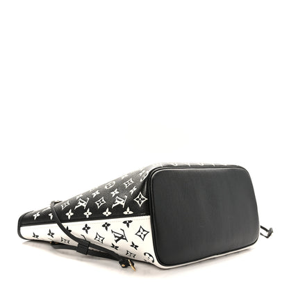 Louis Vuitton Empreinte Spring In The City Neverfull MM Black White Pink 5 of 9