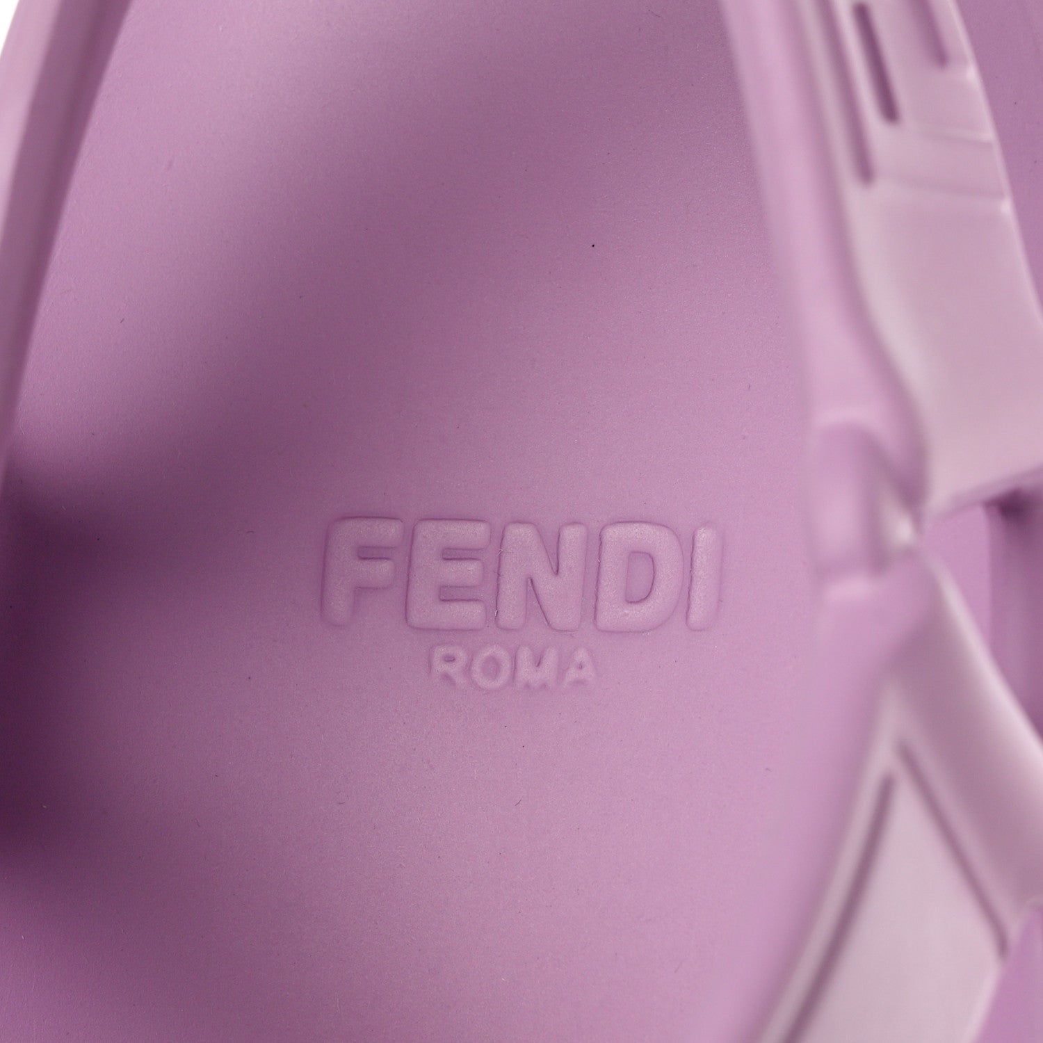 Fendi Rubber FF Sporty Hiker 25mm Sandals 36 Violetta 6 of 8