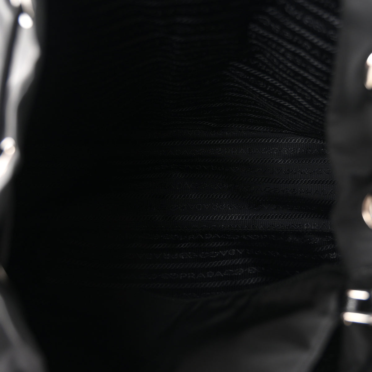 Re-Nylon Saffiano Medium Backpack Black