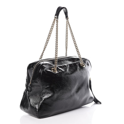 Gucci Vernice Naplack Medium Soho Bowler Black 3 of 13