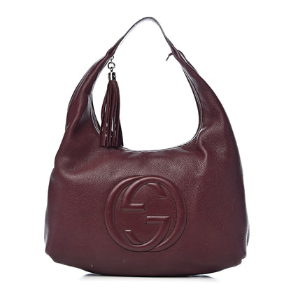 Gucci Cellarius Calfskin Large Soho Hobo Scarlatto 1 of 13