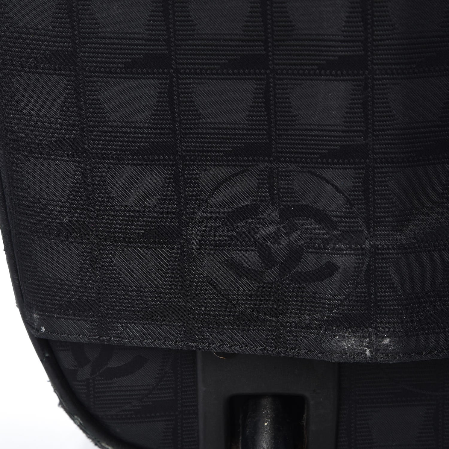 Chanel Nylon Travel Trolley Black 14 of 38