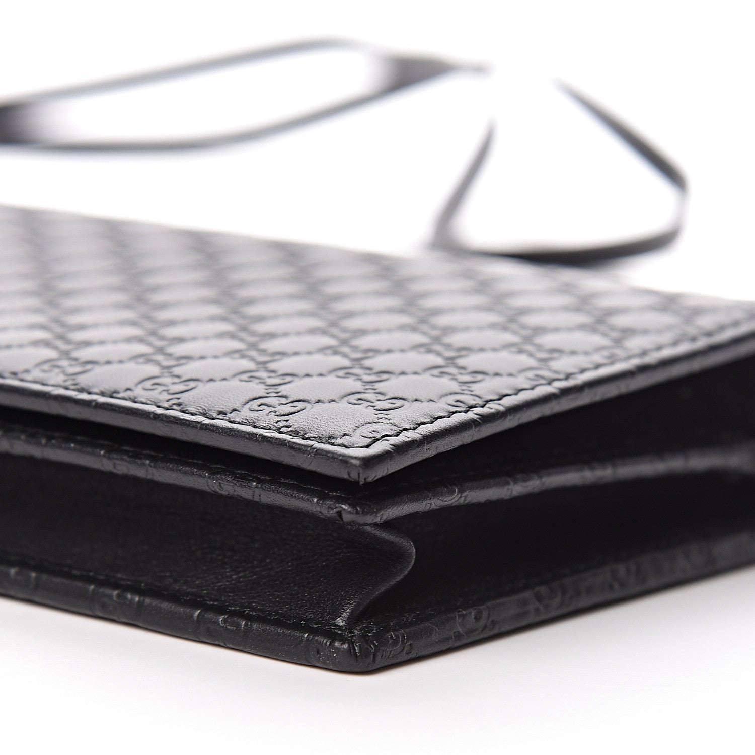 Gucci Microguccissima Crossbody Wallet Black 8 of 11