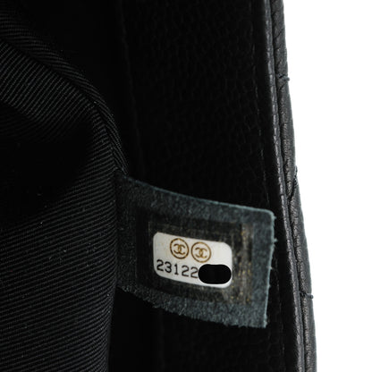 Chanel Caviar Casual Pocket Messenger Flap Black 8 of 8