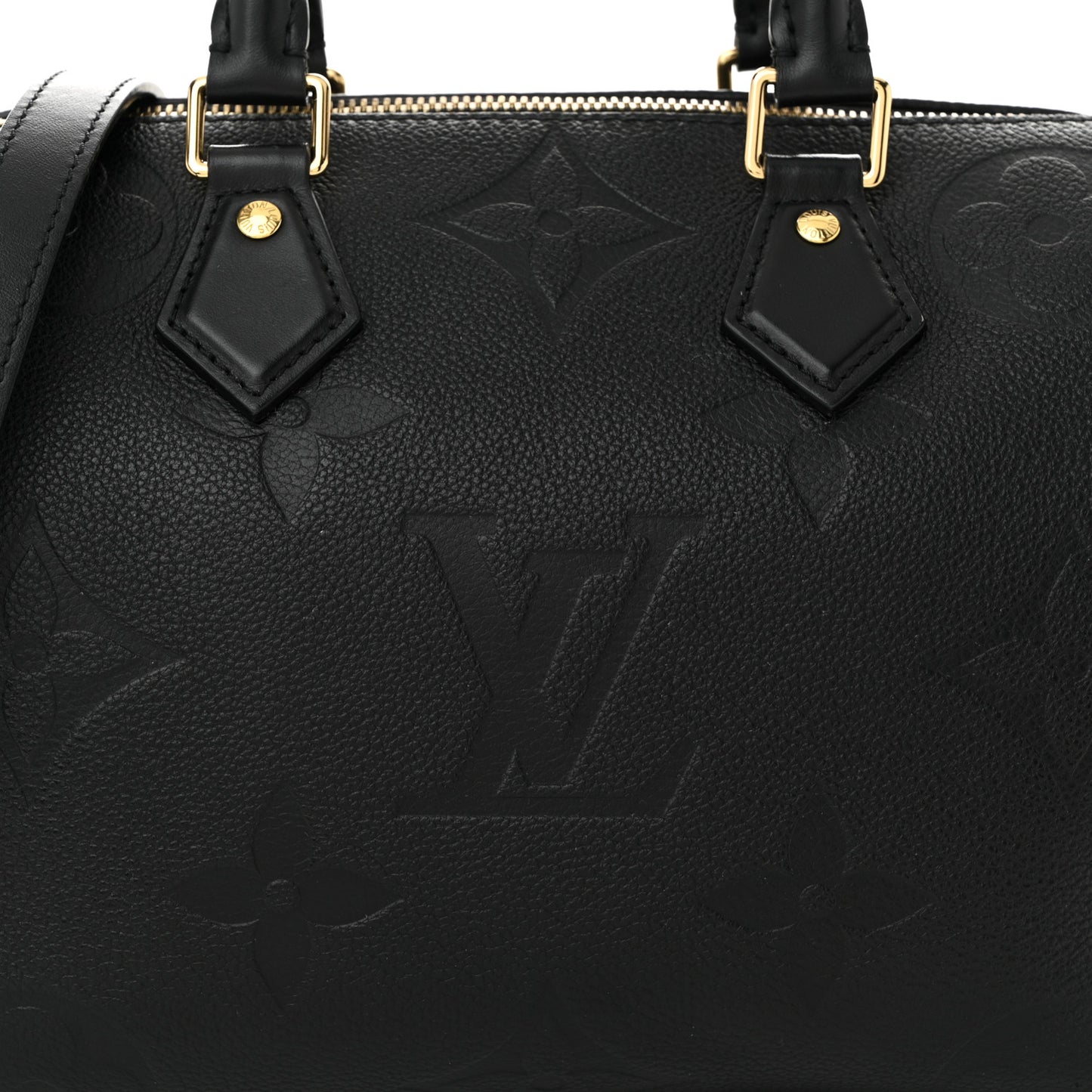 Empreinte Monogram Giant Speedy Bandouliere 25 Black