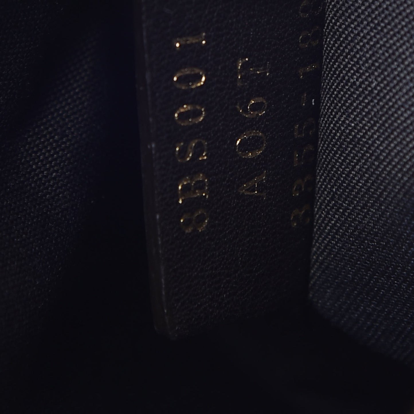 Calfskin Velvet F is FF Triplette Pouch Set Multicolor