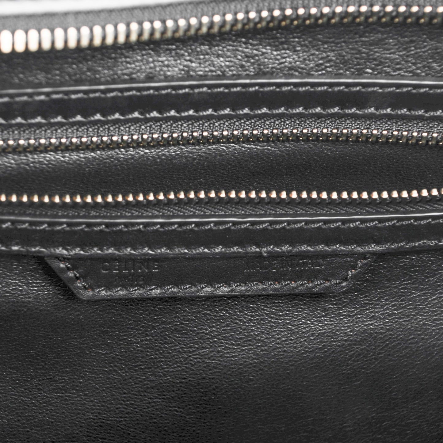 Smooth Calfskin Mini Luggage Black