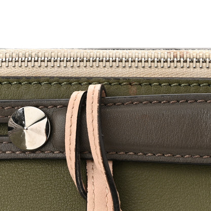 Fendi Vitello Dolce 4 Color Medium By The Way Boston Bag Equatore Plaster Multicolor 12 of 17