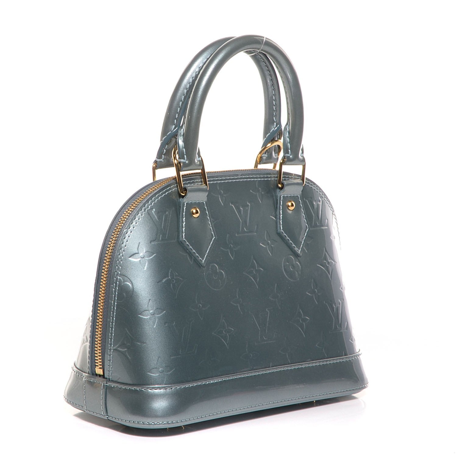 Louis Vuitton Vernis Alma BB Givre 3 of 7