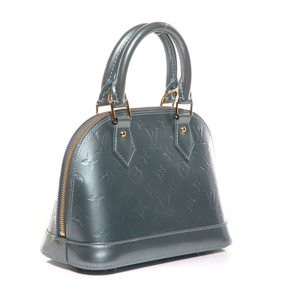 Louis Vuitton Vernis Alma BB Givre 3 of 7