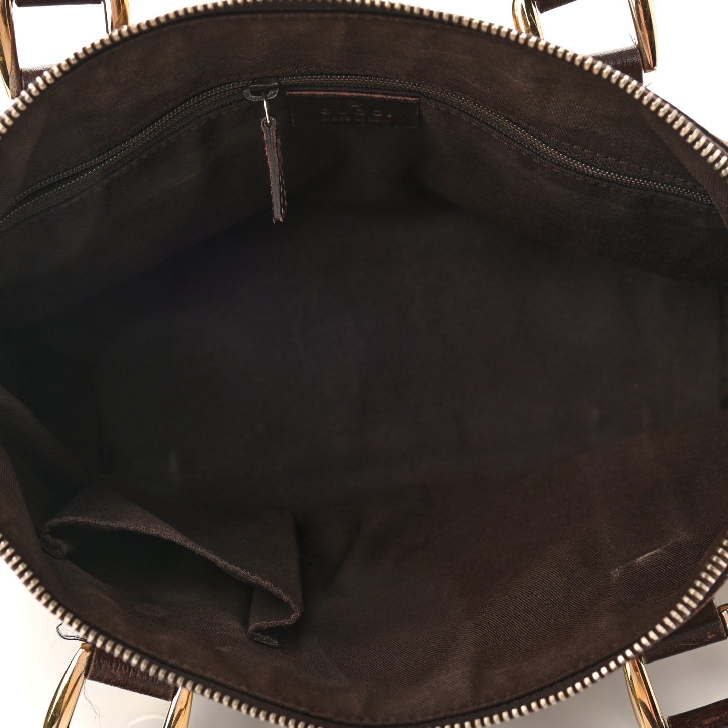 Monogram Small Abbey Tote Dark Brown