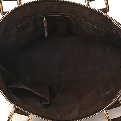 Gucci Monogram Small Abbey Tote Dark Brown 5 of 16